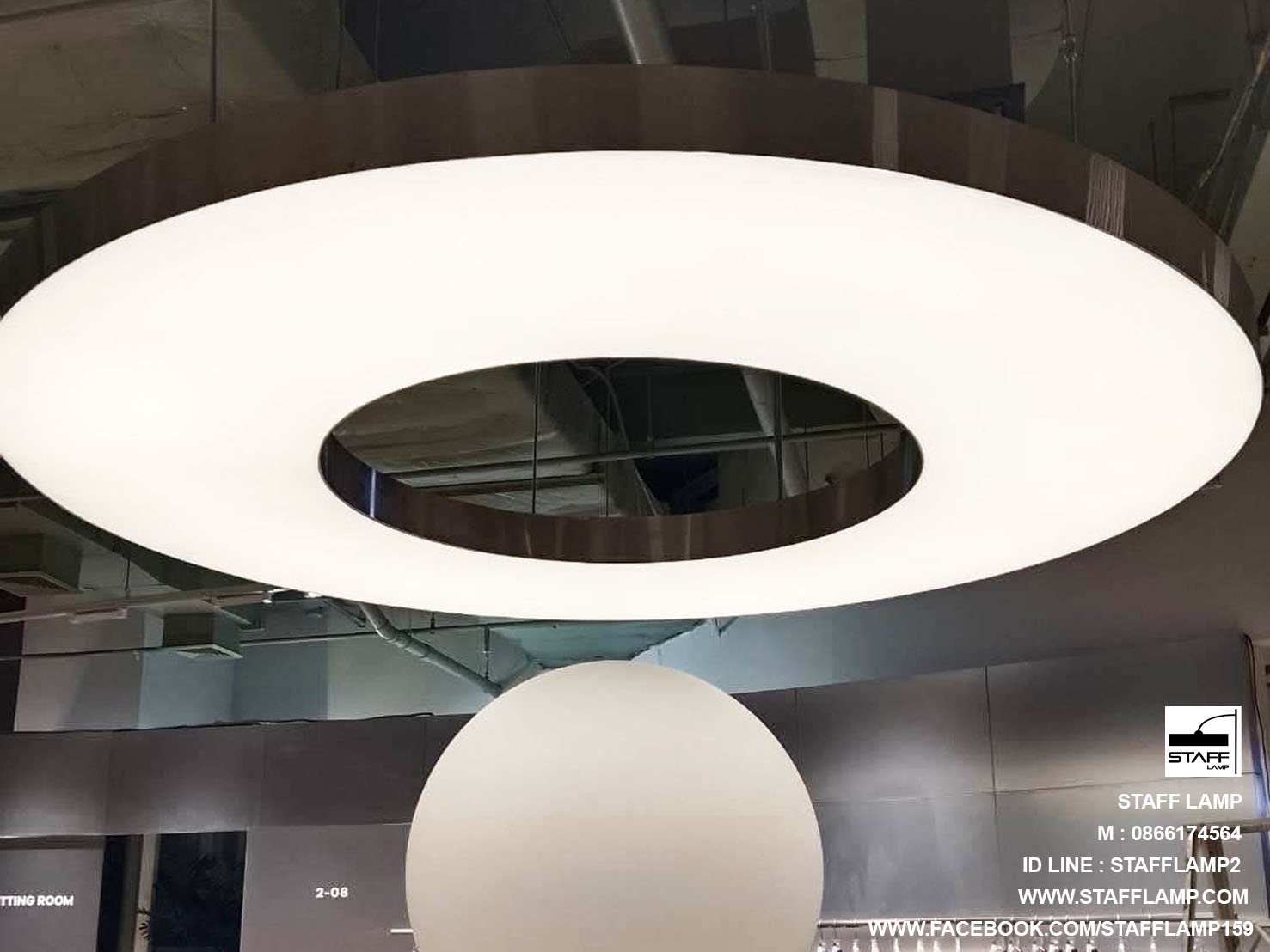 Stretch Ceiling ร้าน Bro Central Chidlom